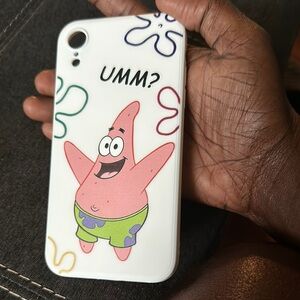 Cartoon Character White Phone Case